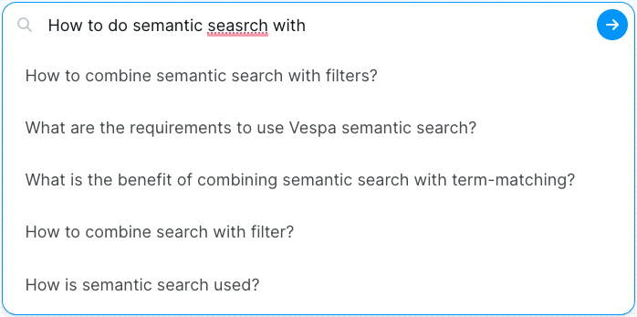 search suggestions